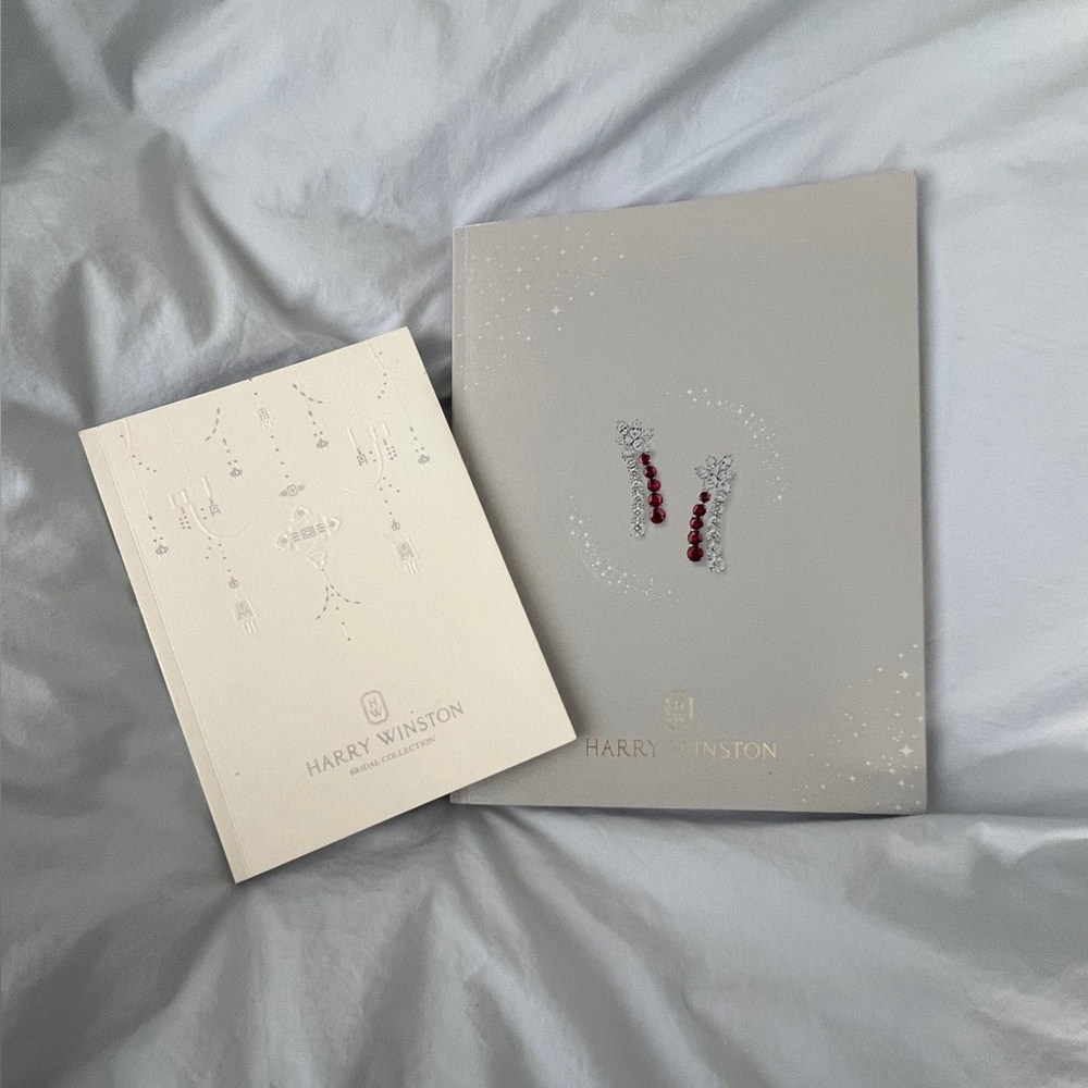 2 Harry Winston Books. One Bridal Collection.